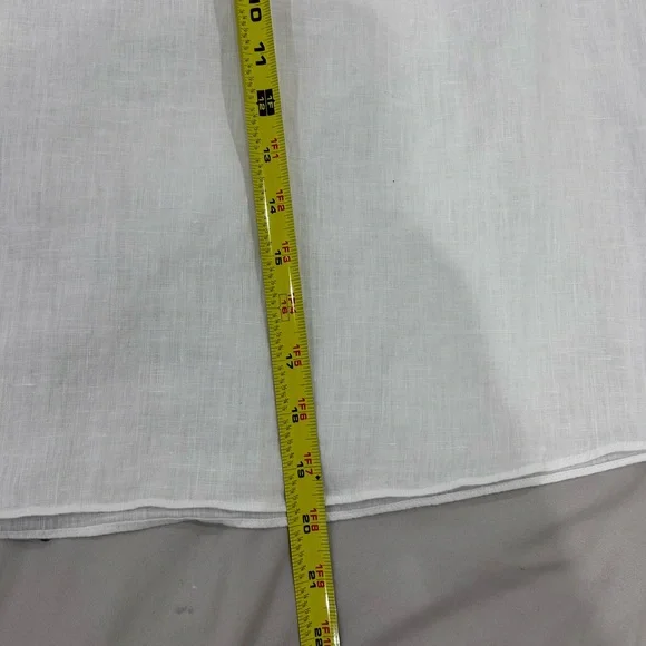 💰PRICE ⬇️
ZARA WOMAN • White linen Large Sleeve Blouse • sz Large - Picture 10 of 11